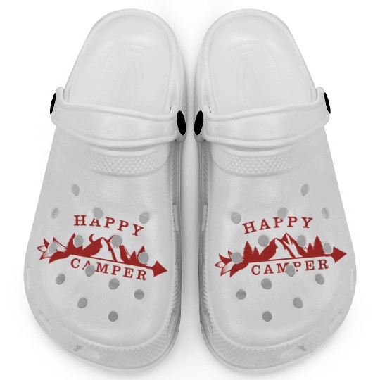 Happy Camper - Camping Lover Clogs