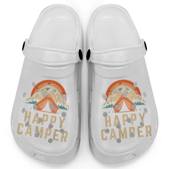 Happy Camper - Camping Lover Clogs