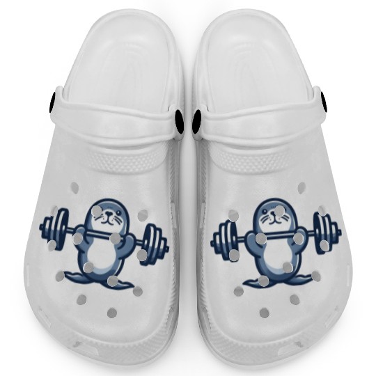 Seal dumbbell gym fitness workout training Clogs