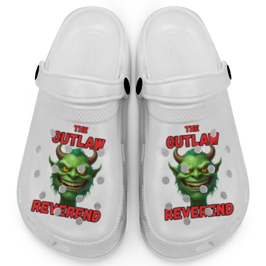Outlaw Reverend Green Demon Clogs
