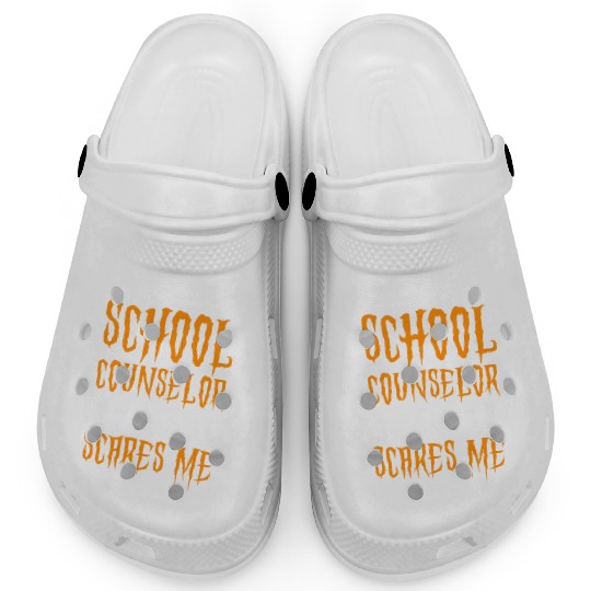 School Counselor Mom Halloween I'm Clogs