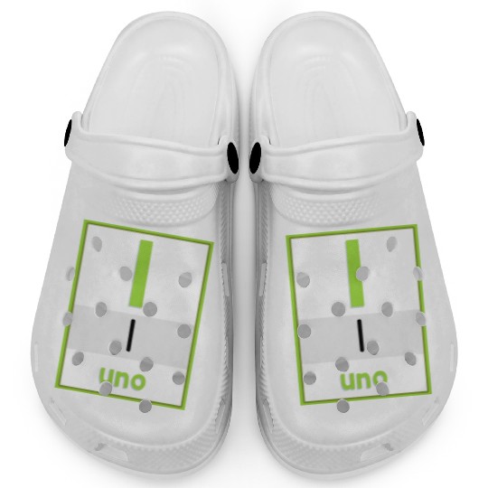 Spanish numbers Uno Clogs