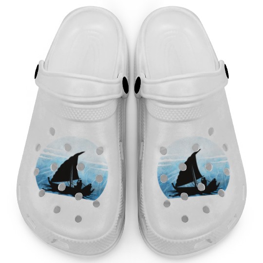 Florida ANCHOR THE MOMENT KEY-WEST, FL Vintage Clogs