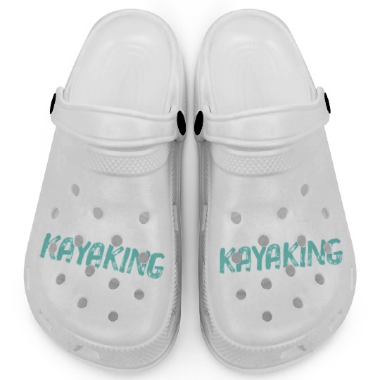 Funny Not retired - Kayaking is hard work Clogs