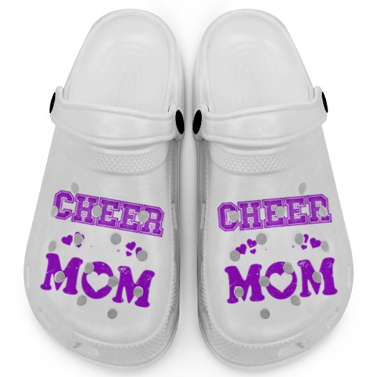 Loud & Proud Cheer Mom Cheerleading Mother's Day Clogs