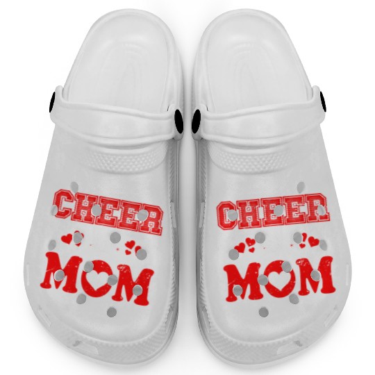 Loud & Proud Cheer Mom Cheerleading Mother's Day Clogs