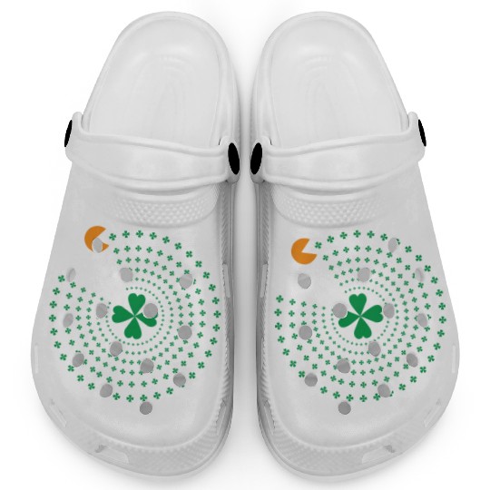 St Patrick Pacman Clogs