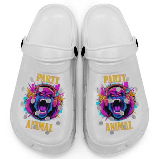 Party Animal Gorilla Style - Clogs Design