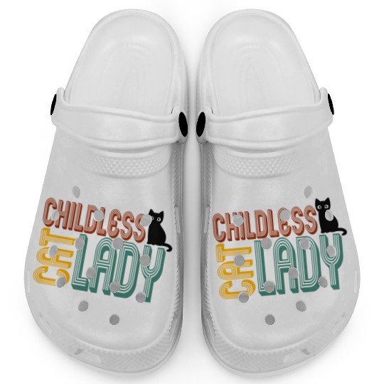 childless cat lady Kamala Harris 2024 Clogs