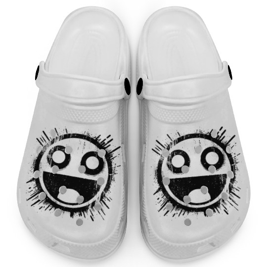 Explosive Joy Face Clogs
