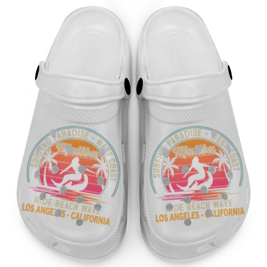A NEST COAST NG PARADISE - SURFING Malibu RIDE BEA Clogs