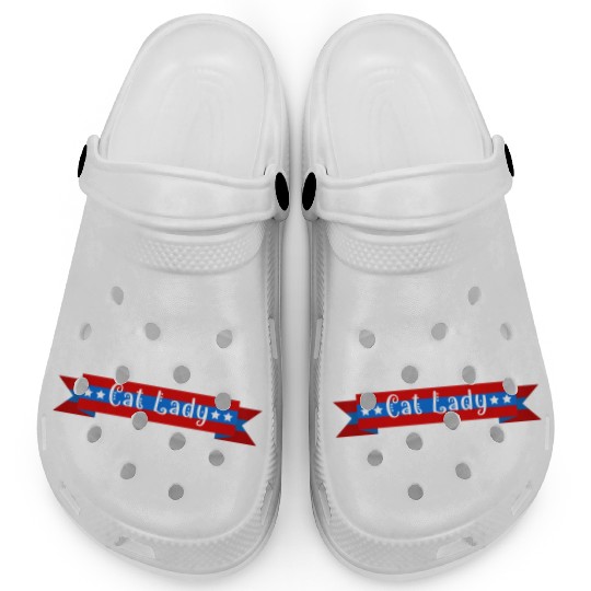 Cat Ladies for Kamala Funny Cat 2024 Harris Clogs