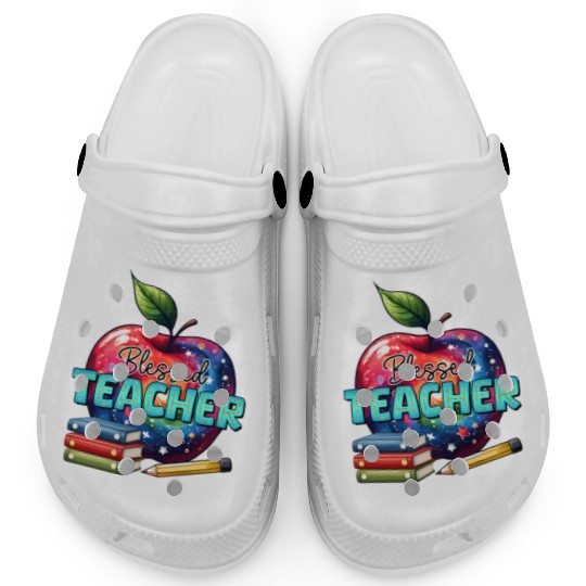 blessed teacher Clogs