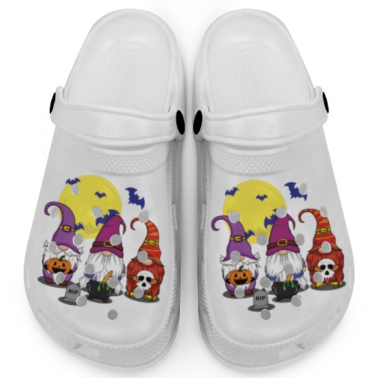 Halloween Gnomes Cute Creepy Halloween Clogs