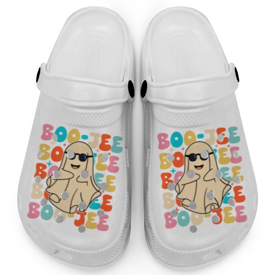 Funny Halloween Boo-jee Clogs