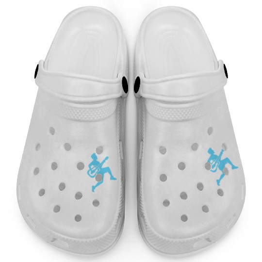 Guitarist Evolution Guitar Playing Rock Music Man Clogs