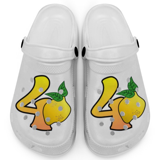 40th Birthday Lemon Clogs