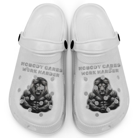 Nobody cares, Work harder Clogs