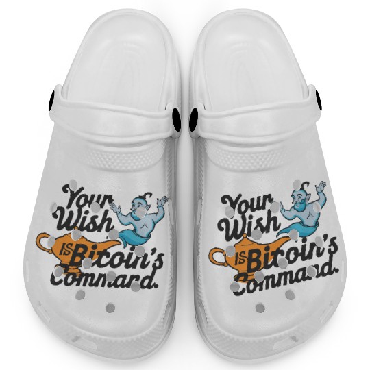 Bitcoin Genie - Your Wish is Bitcoin's Command Clogs