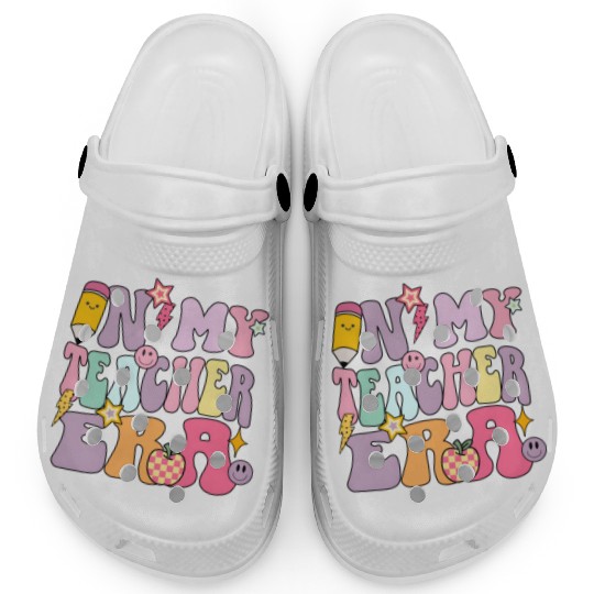 In my Teacher Era Clogs