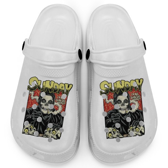 Sunday I'm not Doing Shit Today Clogs