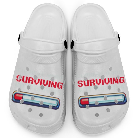 Depression Awareness Surviving, Not Thriving Clogs