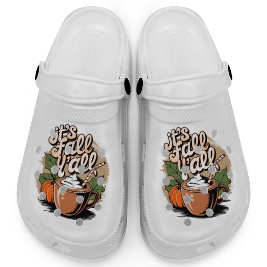Pumpkin spice latte Clogs