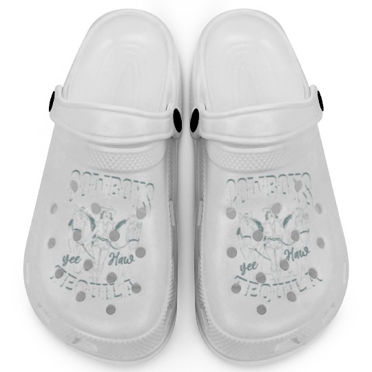 Cowboys and Tequila - Cowgirl Clogs