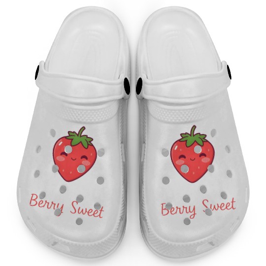 Berry Cute Strawberry Clogs