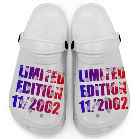 22nd birthday Limited Edition 11/2002 Clogs