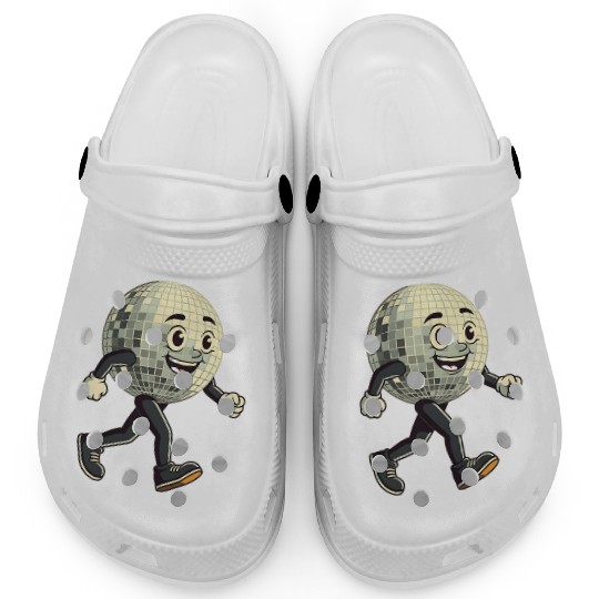 Disco Ball Walking - Retro Funk in Motion Clogs