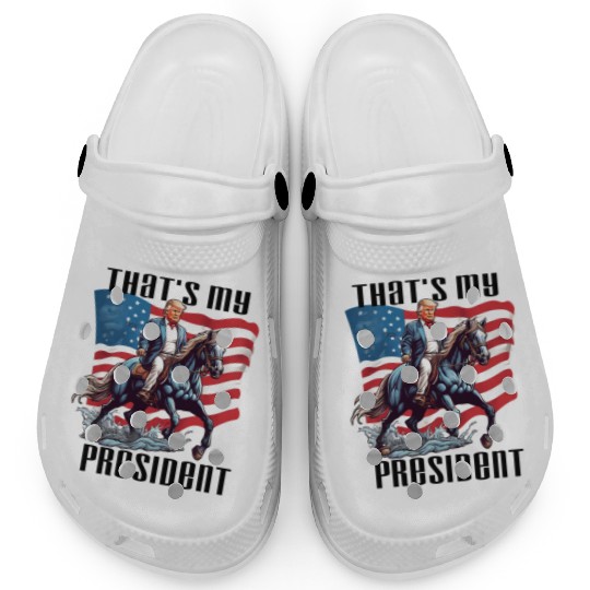 donal trump Clogs