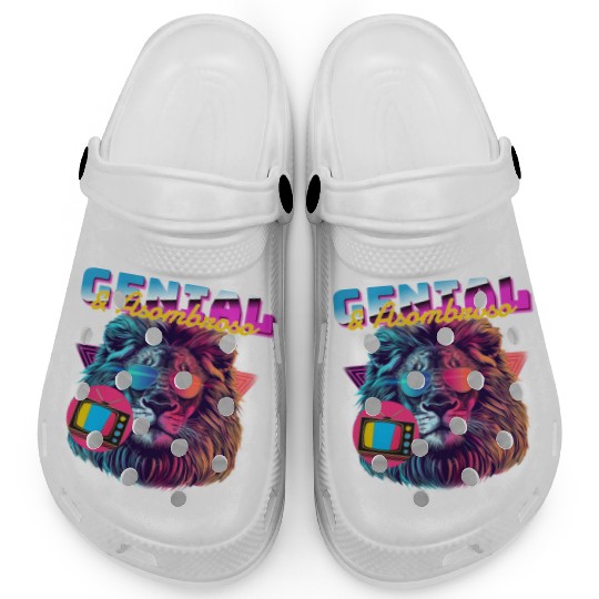 Clever "Genial & Asombroso" – Safety with a Smile Clogs