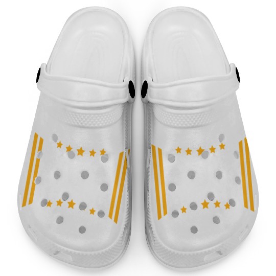 Heavy Metal Rocks Hard Rock Music Text Quote Logo Clogs