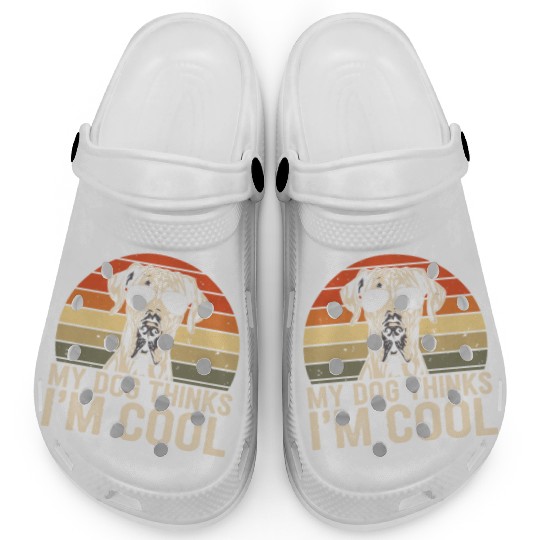 Great Dane My Dog Thinks Im Cool Clogs