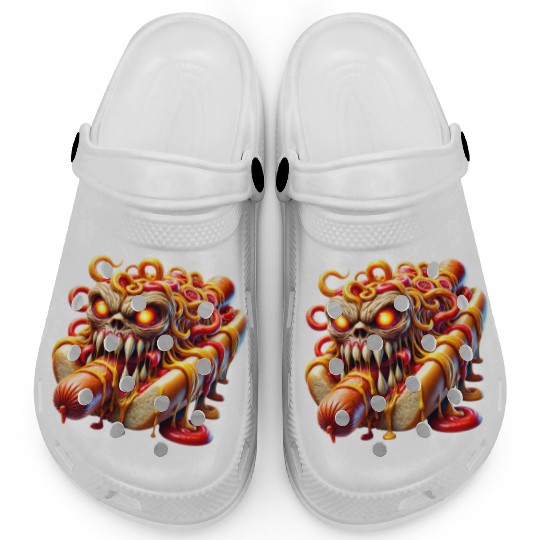 Monster Hot Dog Horror Clogs