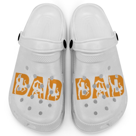 Like Louder & Proudere Dad Funny Gymnastics Dad Clogs