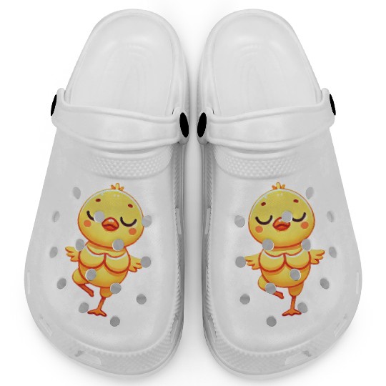 Meditating Duck Yoga Autogenic Training Inner Clogs