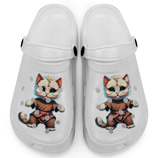 Feline Warrior: The Kung Fu Cat Clogs