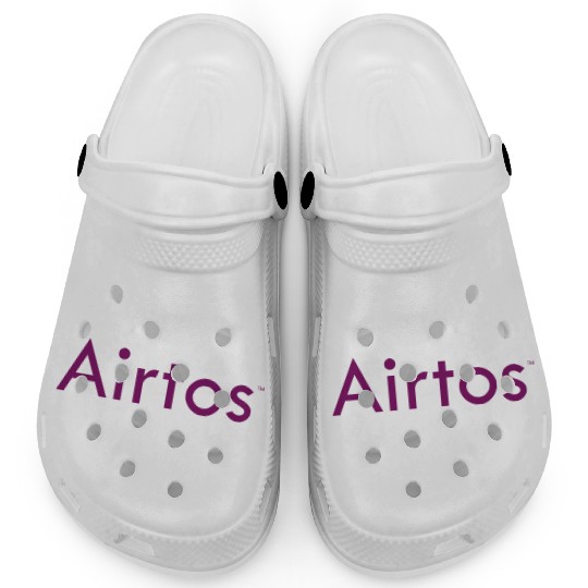 AT TEXT VIOLET Clogs