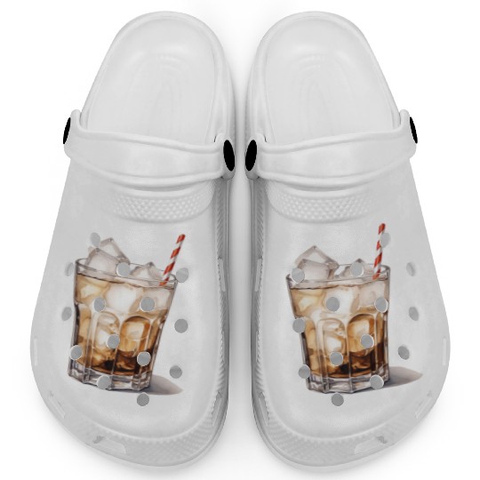 Iced Coffee Cocktail Clogs