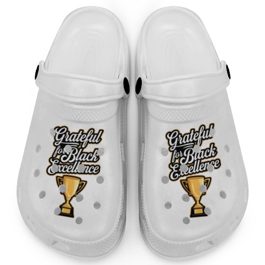 Grateful for Black Excellence Clogs