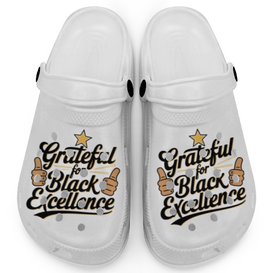Grateful for Black Excellence Clogs