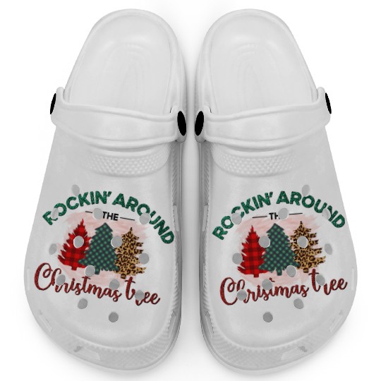 Rockin' Arround Christmas Tree Clogs