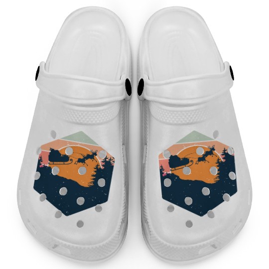 Santa Claus Sled Clogs