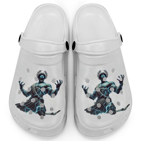 Ancient Greek gods & lightning Clogs