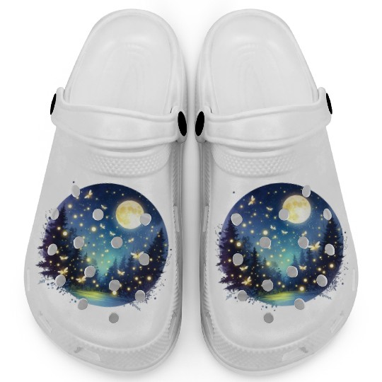 Moonlit Fireflies Clogs