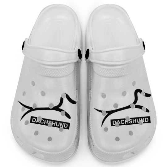 Sporty Dachshund Clogs