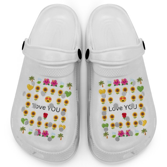 Love You Design Clogs