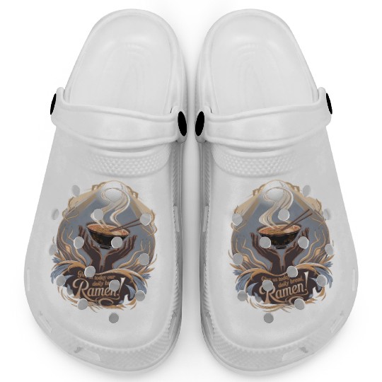 Give Us Today Our Daily Bread Ramen Clogs